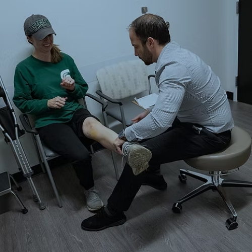 Josh Goethals knee-physical-therapy-Michigan-Orthopedic-Center-Lansing-Okemos-MI